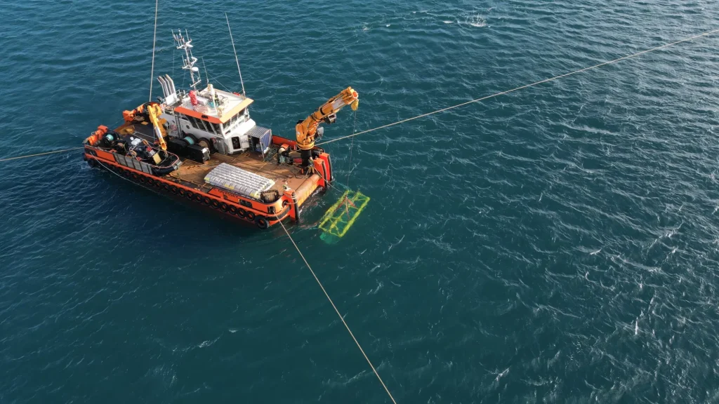 NICE-project-reef-mat-installation