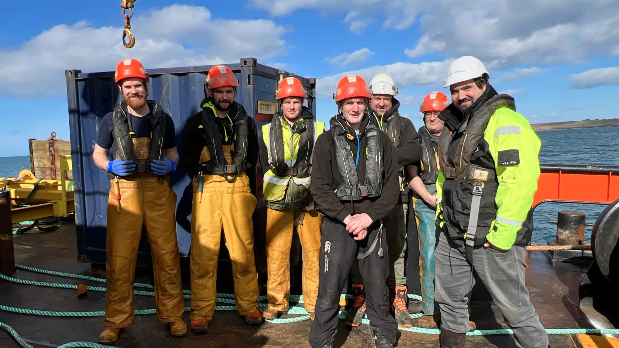 NICE-project-reef-mat-installation-team-arc